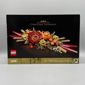 Lego #10314 Dried Flower Centerpiece Botanical Icons Retired Brand New Sealed